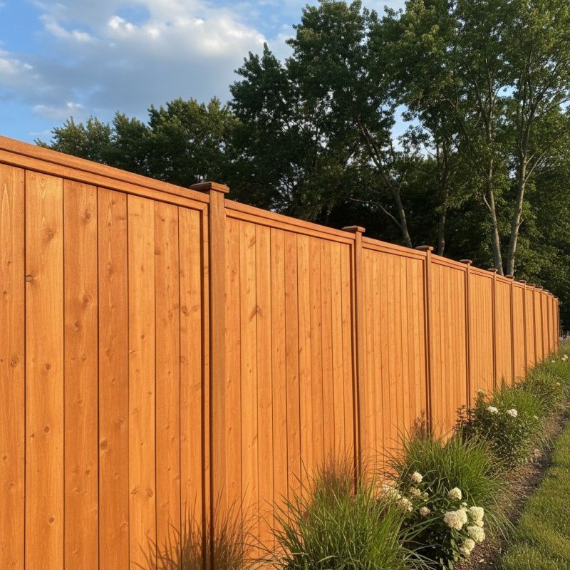 Wood Fence Installation