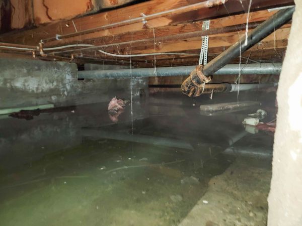 Cost of Crawlspace Drainage in Concord